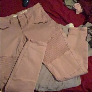 Mossimo denim®️ mauve high rise jogging.